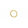 Jump Ring 2-25g Gold 3mm ID/5mm OD